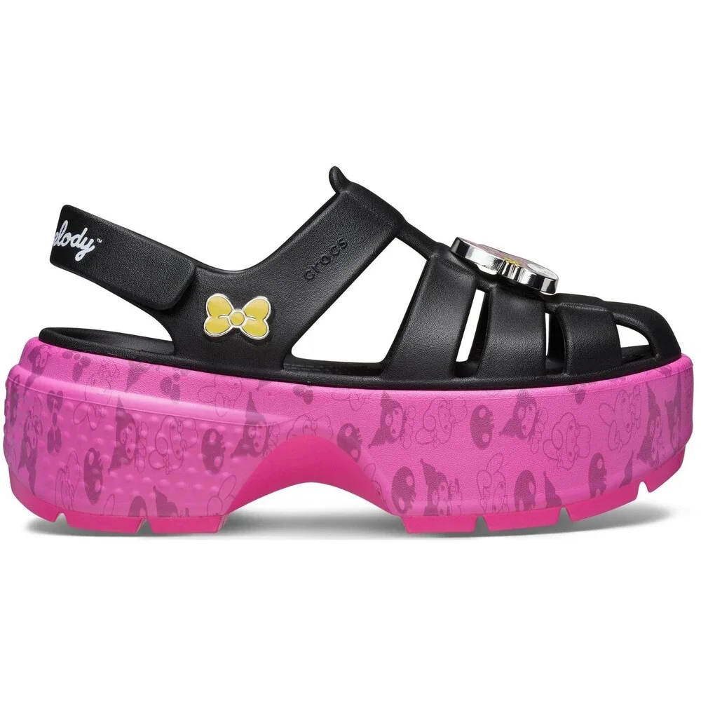 Crocs Stomp Sandal Unisex M7W9 Hello Kitty & Friends My Melody & Kuromi ZOGG3446